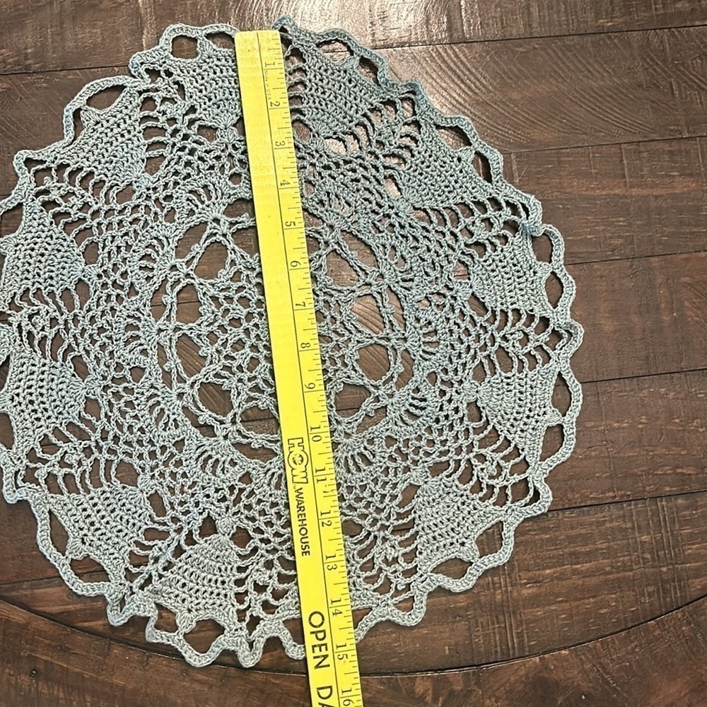 Round Crochet Doily - Picture 6 of 11